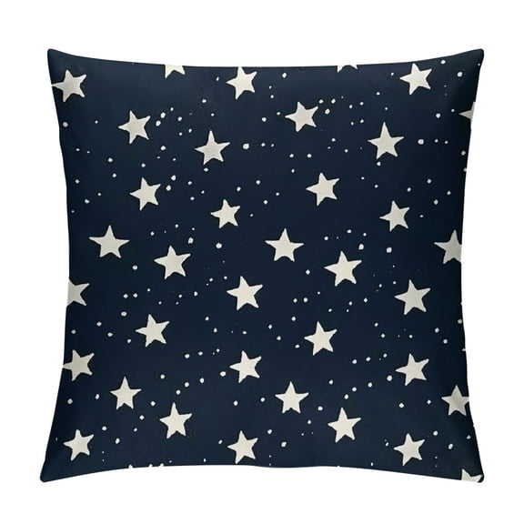 JRXY Decorations Pillow Covers Independence Day Patriotic Throw Pillow Case American Flag Stars and Stripes Cushion Case for Sofa Couch Bed Home Outdoor White
