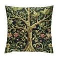 thumbnail image 1 of JRXY Decorative Lumbar Pillow Covers Tree of Life Floral Vintage Art Throw Pillow Covers for Sofa White, 1 of 5