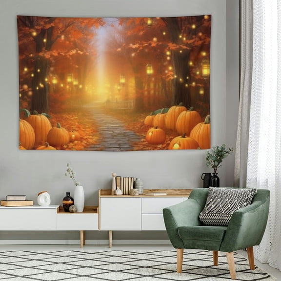 JRXY Fall Photography Backdrop Pumpkin Friendsgiving Background Decor 60X40 Inch Thanksgiving Party Supplies Photo Booth Props 60x40in