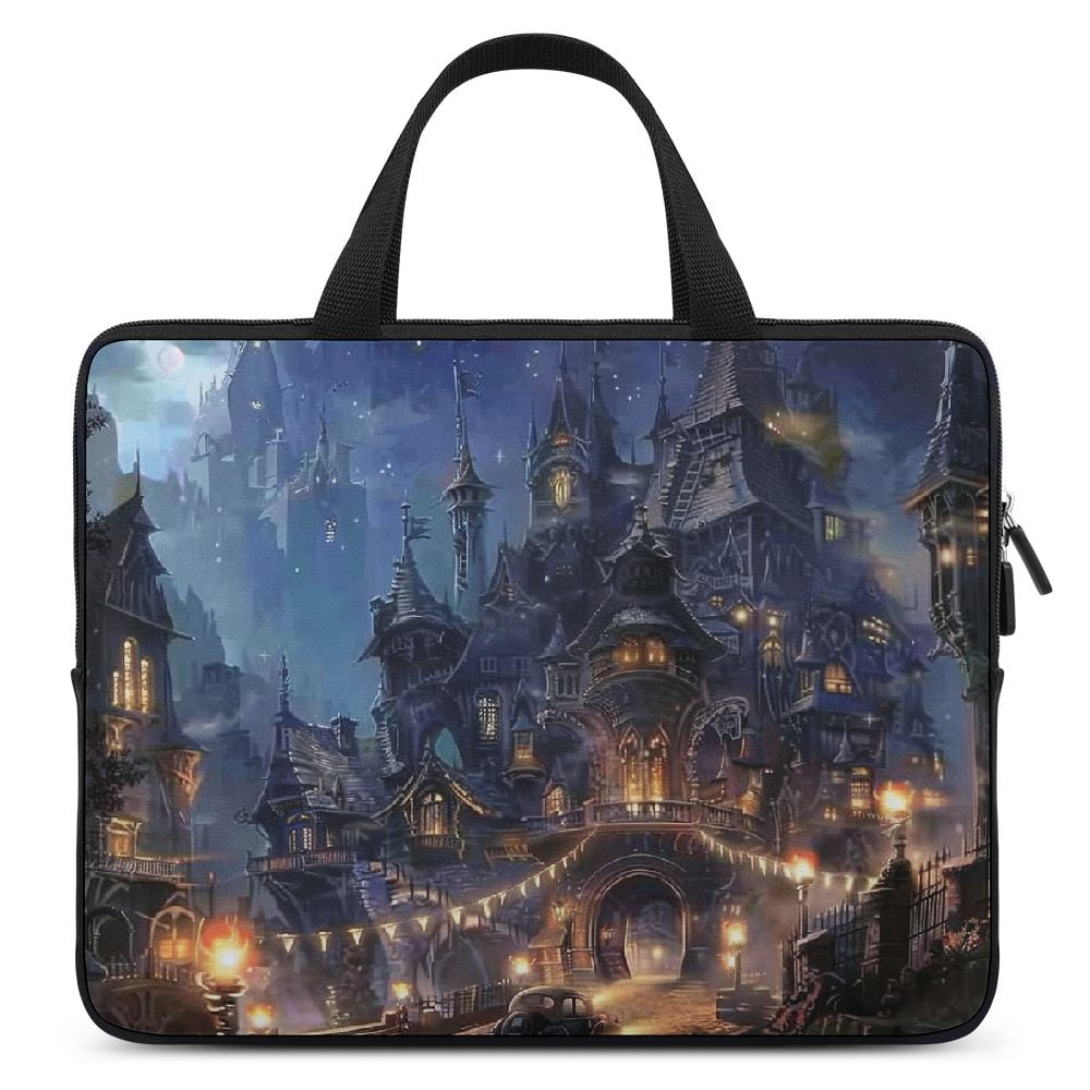 JRXY Fantasy Art Laptop Carrying Bag Diving Fabric Computer Protective Case 15inch
