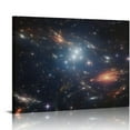 thumbnail image 1 of JRXY First Image Poster Deep Field Image Galaxy Wall Art Picture Print Canvas Painting Canvas Wall Posters Art Picture Print Modern Family Decor Posters pattern3, 1 of 4
