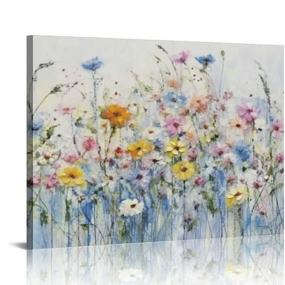 JRXY  Floral Canvas Wall Art Living Room,Home Decoration With its Waterproof Canvas and Frame. Hang in your Bedroom, Kitchen, Office, Guest Room, Artwork for Wall Decoration picture3