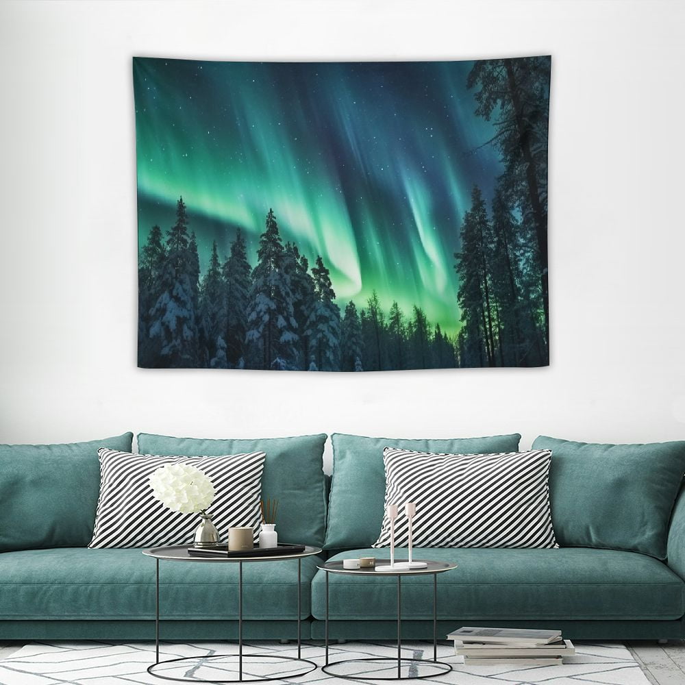 JRXY Forest Wall Tapestry for Bedroom Aesthetic, Nature Outer Space ...