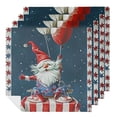 thumbnail image 1 of JRXY Garden Gnome Balloons Polyester Cloth Napkins Home Decor for Farmhouse Party Dining Table Decor 4 PCS, 1 of 7
