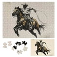 thumbnail image 1 of JRXY Horse Lasso Western Wooden Puzzle Challenging Difficult Wood Puzzle for Adults 300 PCS, 1 of 6