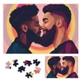 thumbnail image 1 of JRXY Illustration on the Theme of a Proud Gay Couple Wooden Puzzle 1000 PCS, 1 of 6
