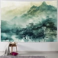 thumbnail image 1 of JRXY Landscape Painting Tapestry - High-Quality Short Plush, Soft and Lightweight Painting, 1 of 6