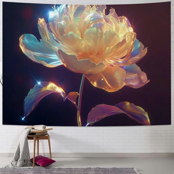 JRXY Large Flowers Fascinating Tapestry Painting
