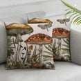 thumbnail image 1 of JRXY Lumbar Throw Pillow Cover Decorative Bedroom Living Room Cute Forest Witch Magic Mushroom Forager Fern Cushion Case for Bed Sofa Couch,Set of 2 White, 1 of 6