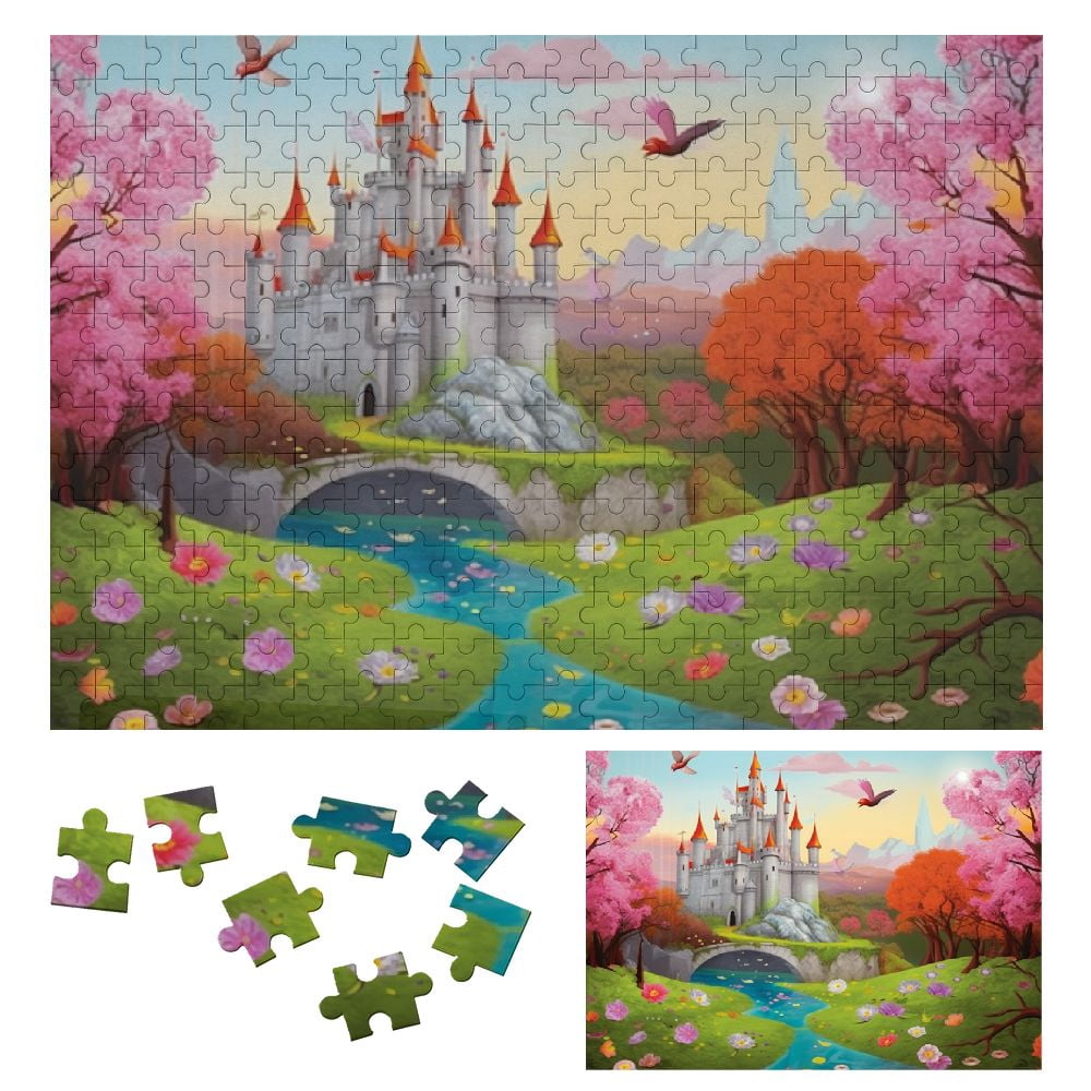 JRXY Magical Realism Wooden Jigsaw Puzzle for Adults and Kids, Gift for ...