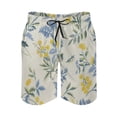 thumbnail image 1 of JRXY Men's Floral Wallpaper Beach Shorts Pajama Bottom Pants with Drawstring & Pockets l, 1 of 7