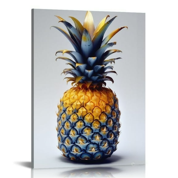 JRXY Modern Fruit Wall Art Pineapple Canvas Decor Kitchen Restaurant Prints 1700271930829959 12x16 in