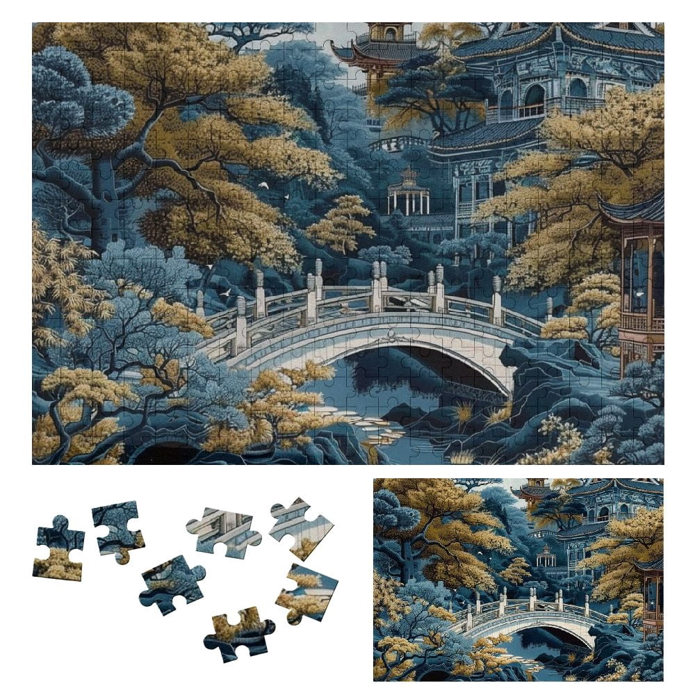 Puzzle Grande Muraglia Cinese 1000 Pz 70X50Cm - Box - Puzzle classici