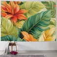 thumbnail image 1 of JRXY Palm Leaves Tapestry - Tropical Jungle Palm Leaves Design - Soft and Lightweight Painting, 1 of 6