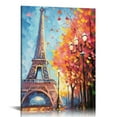 thumbnail image 1 of JRXY Paris Eiffel Tower Wall Art Paris Pictures Wall Decor Paris Eiffel Tower Canvas Painting Print Artwork Modern Home Decorations Framed for Living room Bedroom Office  pattern1, 1 of 4