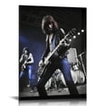 thumbnail image 1 of JRXY Poster of Punk Rock Singer, Retro Souvenir Poster Posters Wall Art Painting Canvas Gift Living Room Prints Bedroom Decor Poster Artworks 16x20 in, 1 of 4