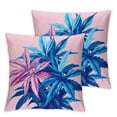 thumbnail image 1 of JRXY Printed Pillowcase 2-Pack, Short Plush Pillow Cover with Vibrant Pattern Design White, 1 of 7
