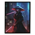 thumbnail image 1 of JRXY  Punk Art Poster Neon Samurai Canvas Art Poster and Wall Art Picture Print Bedroom Decor Posters Picture 3, 1 of 4