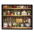 thumbnail image 1 of JRXY Rustic Kitchen Wall Art Farmhouse Kitchen Pictures Wall Decor Tableware Motivational Canvas Painting Framed Artwork 20x16, 1 of 4