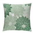thumbnail image 1 of JRXY  Sage Green White Pillow Covers Dahlia Floral Decor Throw Pillows Summer Modern Geometry Flower Outdoor Decorative Cushion Cases for Sofa Couch Bed Decorations White, 1 of 5