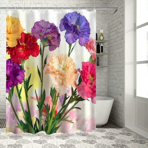 JRXY Shower Curtain Multiple Sizes Lightweight and Durable 36x72