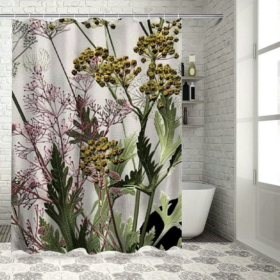 JRXY Shower Curtain Multiple Sizes Lightweight and Durable 36x72