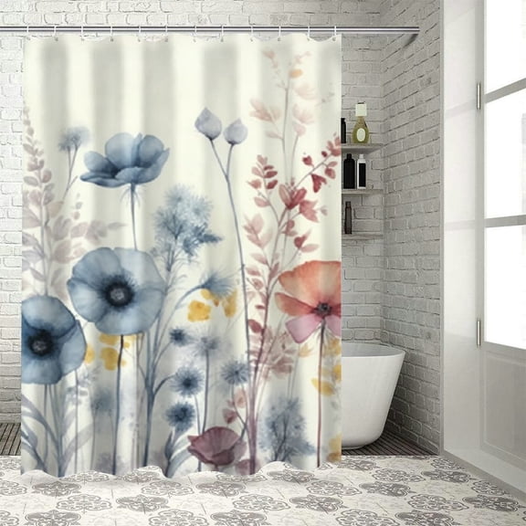 JRXY Shower Curtain Multiple Sizes Lightweight and Durable 72x72
