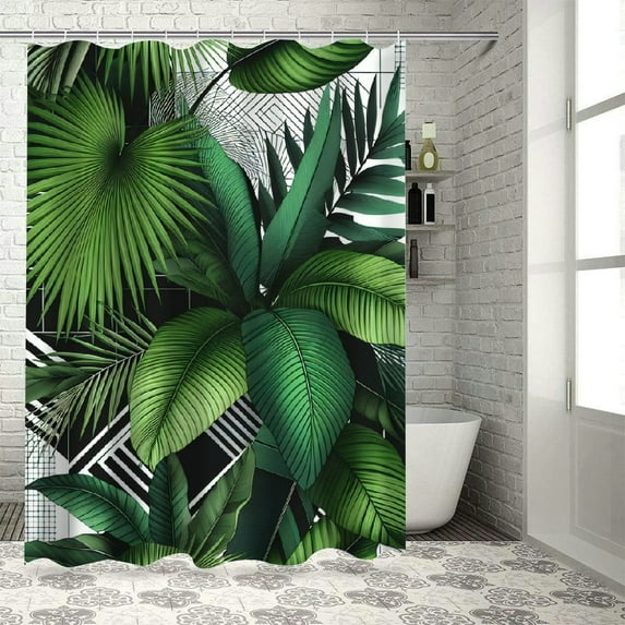 JRXY Shower Curtain Multiple Sizes Lightweight and Durable 72x72