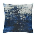 thumbnail image 1 of JRXY Sparkling Decorative Throw Pillow Covers Soft Navy Blue Gold Black Glitter Square Cushion Cover Pillowcase for Couch Bed and Chair, Navy Blue,  White, 1 of 5