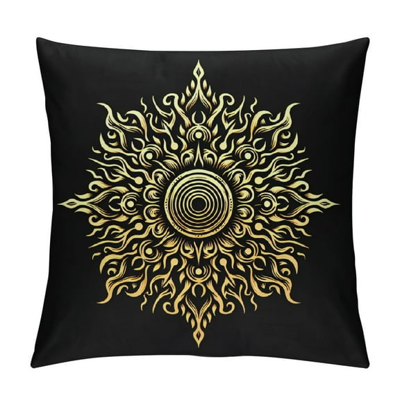 JRXY Total Solar Eclipse Missouri Throw Pillow White