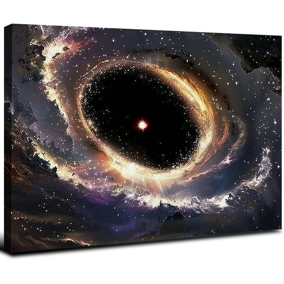 JRXY Universe Room Decor for Boys - Universe Decorations for Bedroom, Milky Way Galaxy Decor for Kids Space Wall Art, Galaxy Posters, Astronomy Art Universe Painting 16x12inch