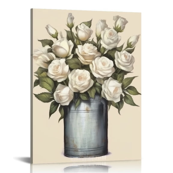 JRXY Vintage Kitchen Wall Art Decor Kitchenware Painting Picture Retro Fork Knife Spoon Print on Canvas Arkwork for Home Dining Room Restaurant Decoration Framed Ready to Hang  16x20 in