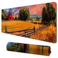 thumbnail image 1 of JRXY Vintage Ranch Pictures Prints Countryside Rural Landscape Sunset Home Mouse Pad 31.5x11.8 in, 1 of 6