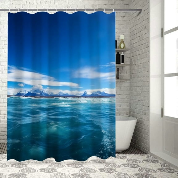 JRXY Waterproof Shower Curtain Multiple Sizes 36x72