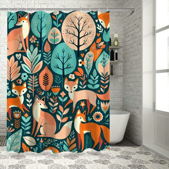 JRXY Waterproof Shower Curtain Multiple Sizes 36x72