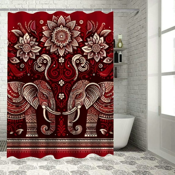 JRXY Waterproof Shower Curtain Multiple Sizes 60x84