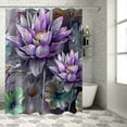 thumbnail image 1 of JRXY Waterproof Shower Curtain Multiple Sizes 72x72, 1 of 7