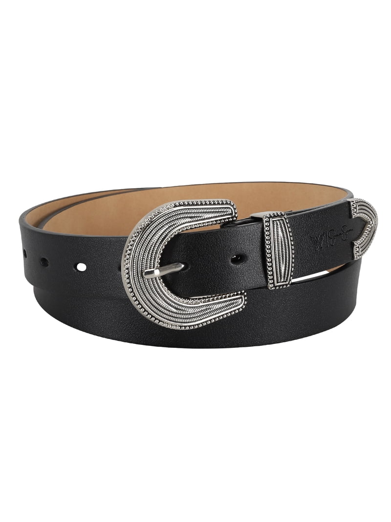 Jessica Simpson silver leather belt Jessica Simpson Women main image 4