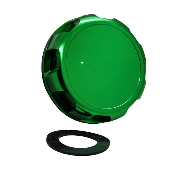 JS Billet Gas Cap Green OZ-USA with Rubber Gasket for Kawasaki Jet 650SX SX TS XI 650 750