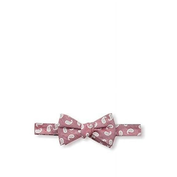 JS Blank Men's Small Pine Bowtie, Red