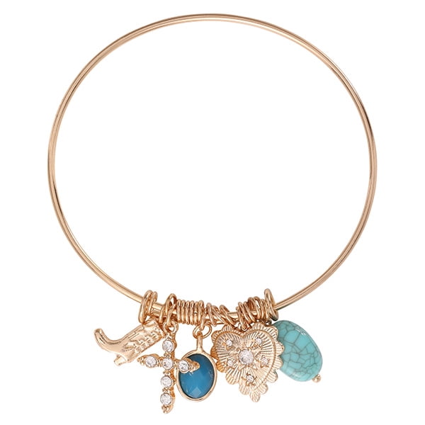 Jessica Simpson Women's Western Charm Bracelet