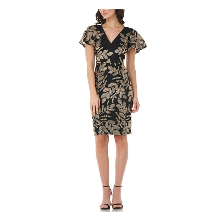Js collections black dress deals