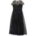 thumbnail image 1 of JS Collections Womens Embellished Gown Dress, Black, 4, 1 of 2