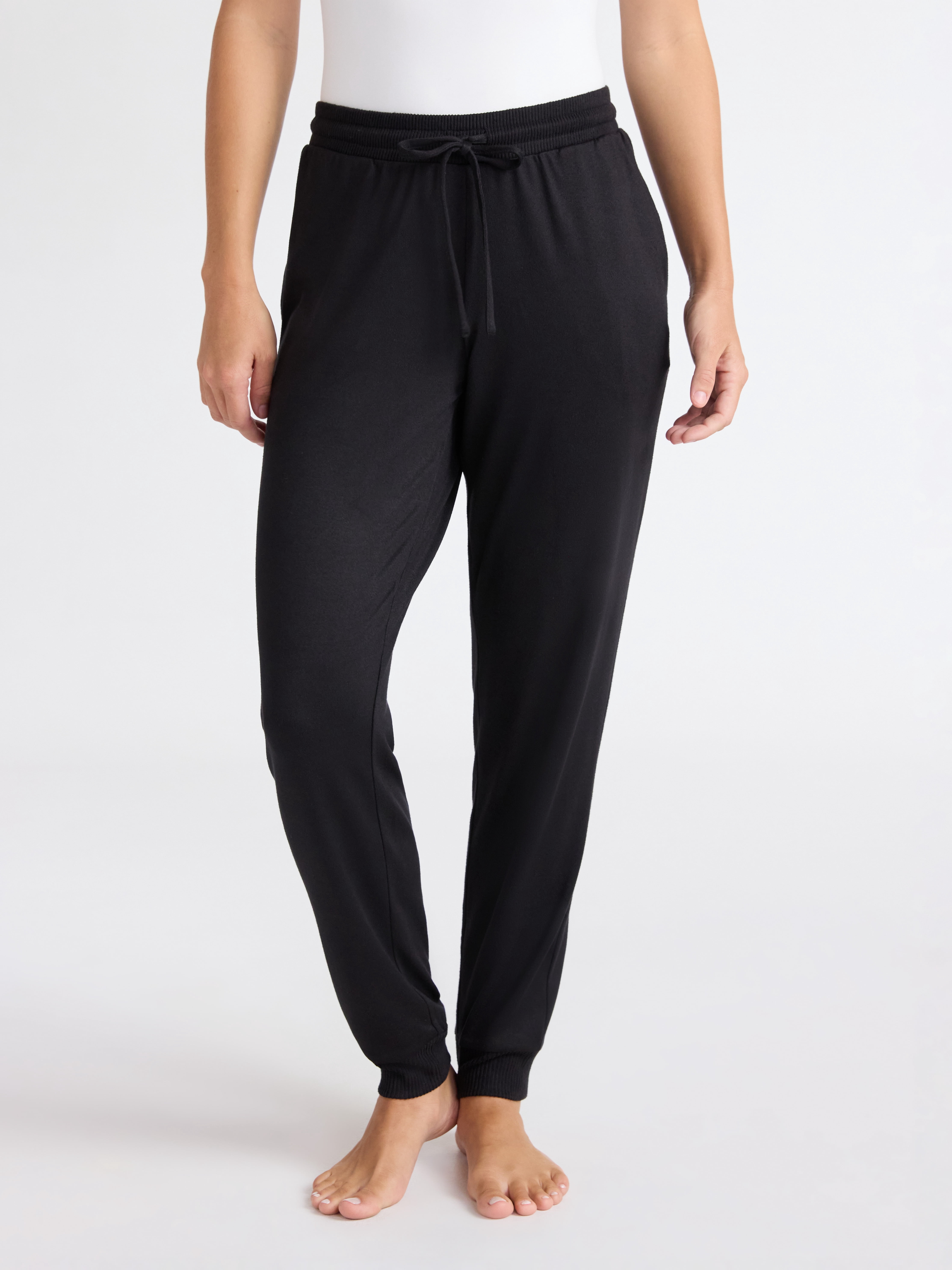 Joyspun Women's Cozy Lounge Collection Hacci Knit Sleep Joggers, 29'' Inseam, Sizes XS-3X