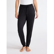 Joyspun Women's Cozy Lounge Collection Hacci Knit Sleep Joggers, 29'' Inseam, Sizes XS-3X