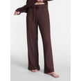 thumbnail image 1 of Joyspun Women's Cozy Lounge Collection Hacci Knit Sleep Pants, Sizes XS-3X, 1 of 6