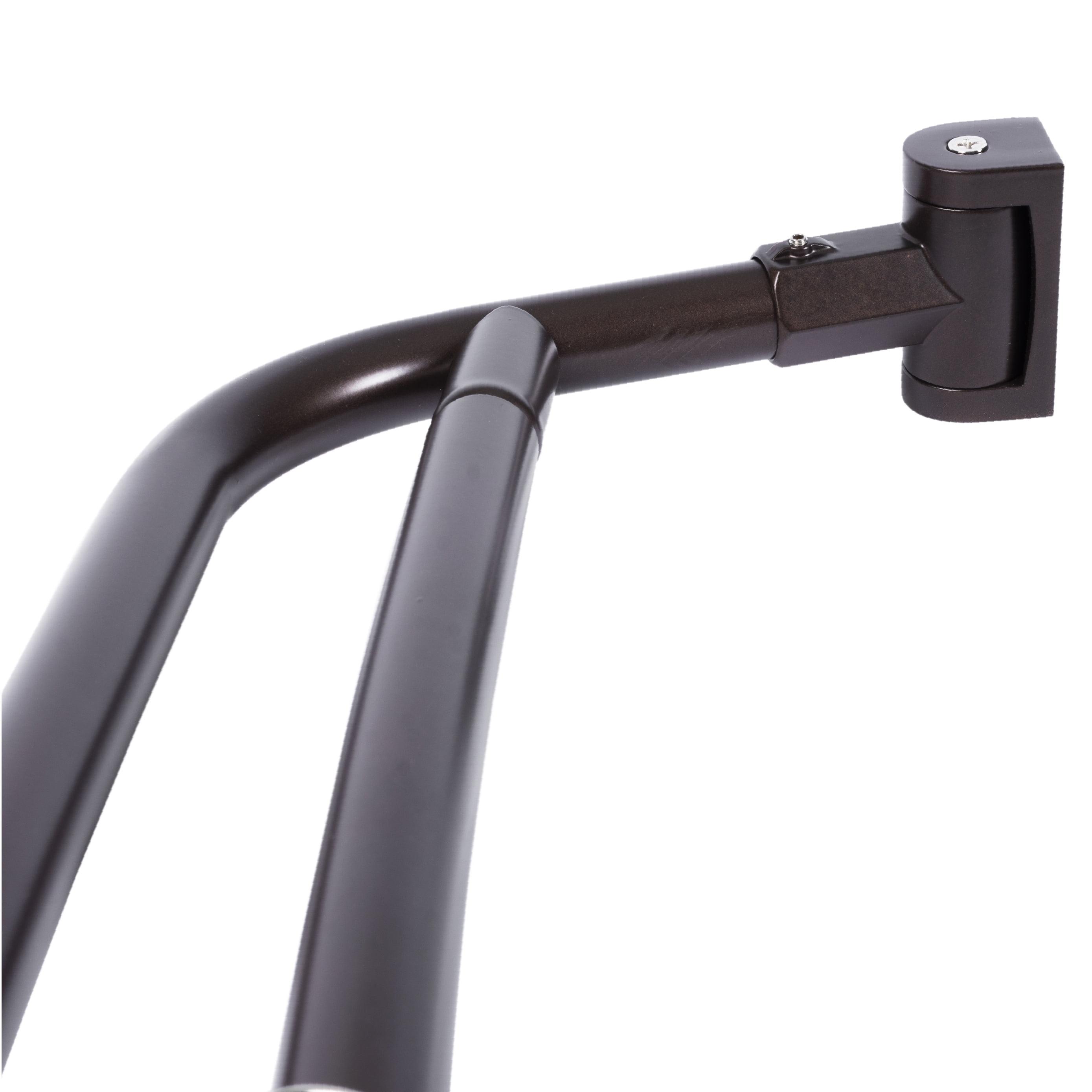 70'' Oil Rubbed Bronze Double Curved Shower Curtain Rod