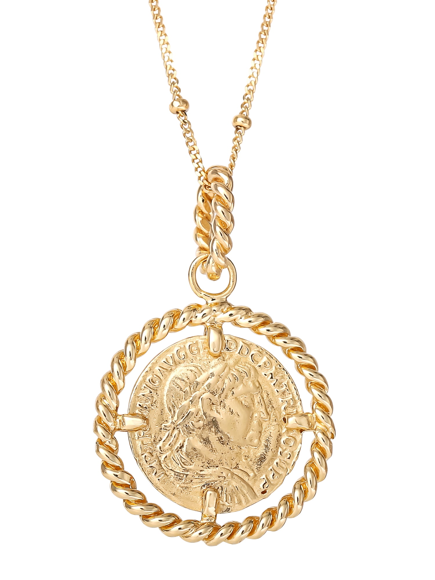 Siren Small and Large Coin Necklace Set | Jewellery Sets | Monica Vinader