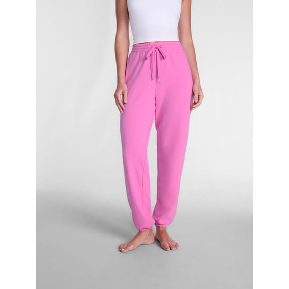 Joyspun Women's Fleece Sleep Pull On Jogger, Sizes XS to 3X