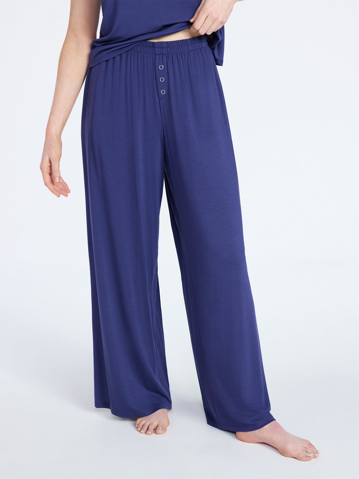 Joyspun Women’s Sleepwear Modal Pajama Long Pants, 30'' Inseam, Sizes S-3X